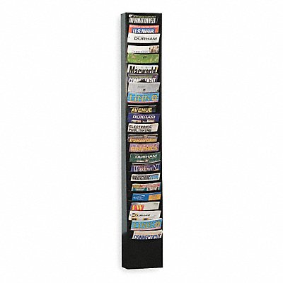 Literature Rack Compartment 23 Blk MPN:401-08