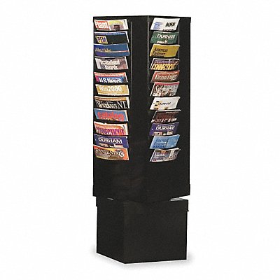 Magazine Display 44 Compartments Blk MPN:410-08