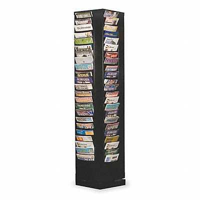 Magazine Display 92 Compartments Black MPN:415-08