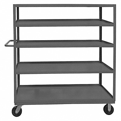 Cart Gray with 6 x 2 Phenolic Casters MPN:RSC-2448-5-3K-95