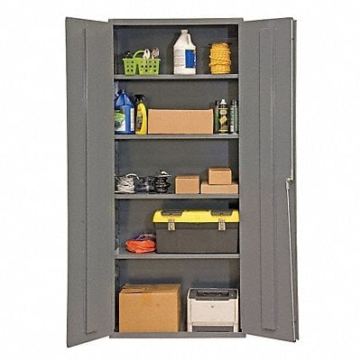 Storage Cabinet 84 x36 x24 Gray 4Shlv MPN:2500-4S-95