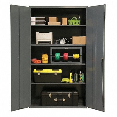 Storage Cabinet 72 x48 x24 Gray 4Shlv MPN:2502-4S-95