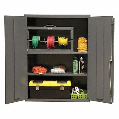 Storage Cabinet 48 x36 x18 Gray 2Shlv MPN:2600-2S-95