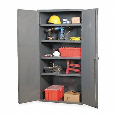 Storage Cabinet 72 x36 x24 Gray 4Shlv MPN:3501-4S-95