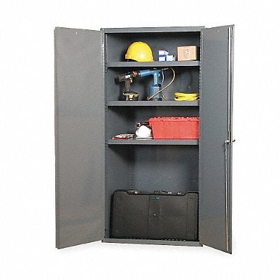 Storage Cabinet 72 x36 x24 Gray 3Shlv MPN:3501-95