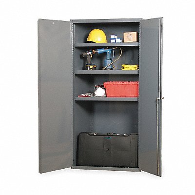 Storage Cabinet 60 x36 x18 Gray 3Shlv MPN:3601-95