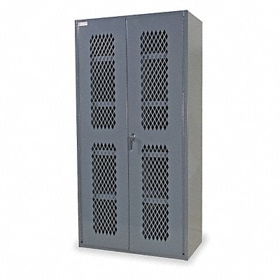 Storage Cabinet 84 x36 x18 Gray 4Shlv MPN:EMDC-361884-95