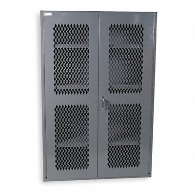 Storage Cabinet 72 x48 x18 Gray 3Shlv MPN:EMDC-481872-95