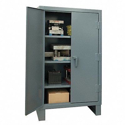 Storage Cabinet 66 x48 x24 Gray 3Shlv MPN:HDC-244866-3S95