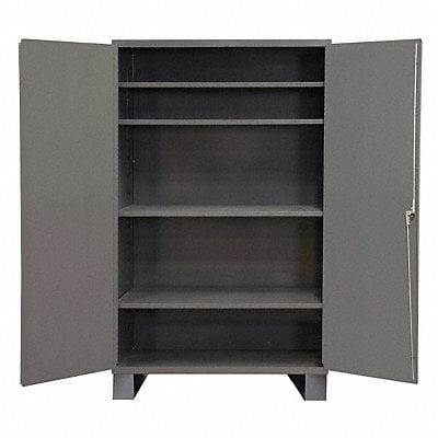 Storage Cabinet 78 x48 x24 Gray 4Shlv MPN:JC-482478-4S-95