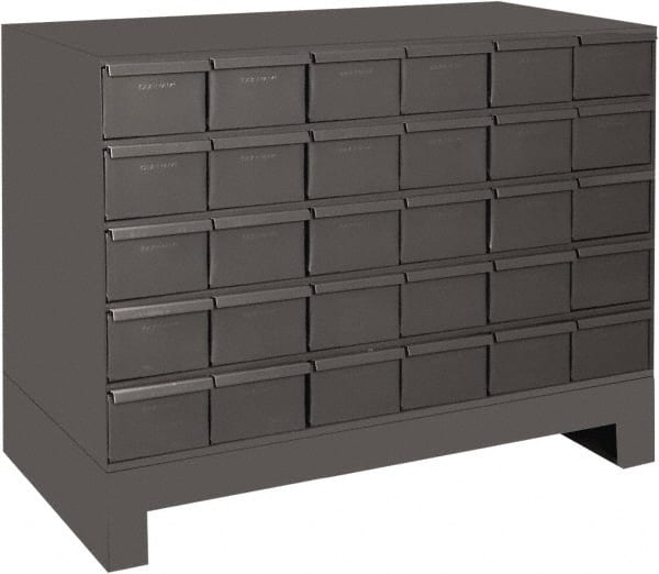 30 Drawer, Small Parts Steel Storage Cabinet MPN:024-95