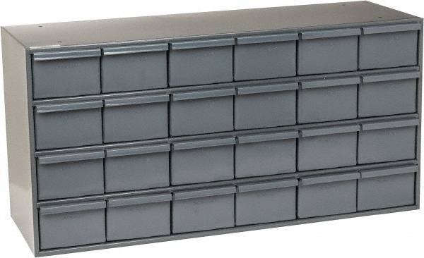 24 Drawer, Small Parts Steel Storage Cabinet MPN:031-95