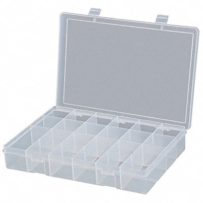 K4971 Compartment Box Pstv Snp Clr 2 5/16 in MPN:LP18-CLEAR