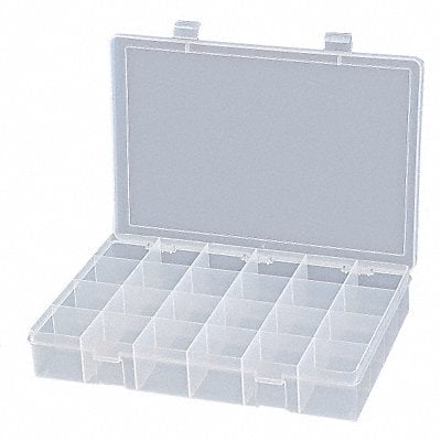 K4971 Compartment Box Pstv Snp Clr 2 5/16 in MPN:LP24-CLEAR