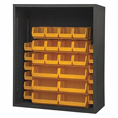 Bin Cabinet Louvered 60 H 48 W 24 D MPN:5014-30-95