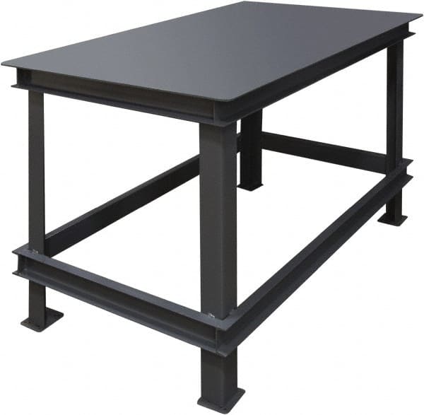 Stationary Machine Work Table: Textured Gray MPN:HWBMT-364824-95