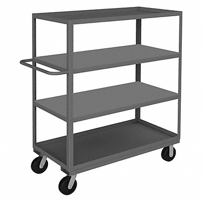 Stock Cart 4 Shelf 1-1/2 Lips Up On T MPN:RSC-3060-4-3K-MLD-95