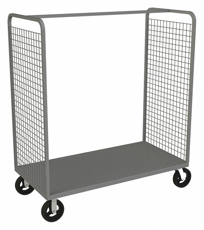 Wire Cart 30 Shelf Width 60 Shelf L MPN:W2ST-306068-1-8MR95