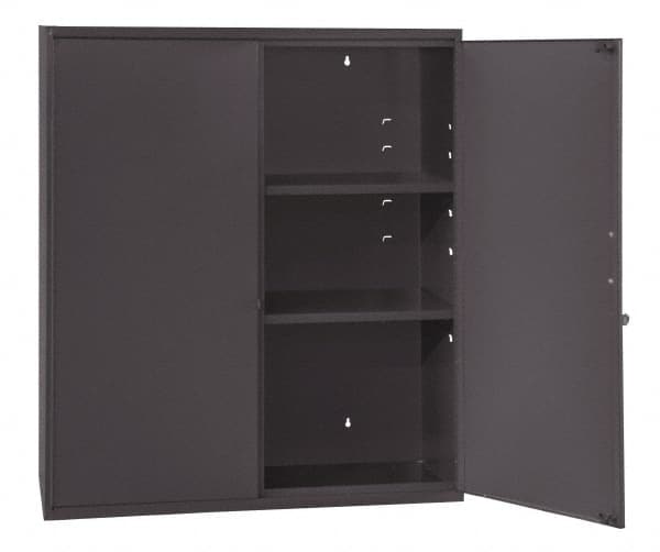 Locking Steel Storage Cabinet: 26-5/8