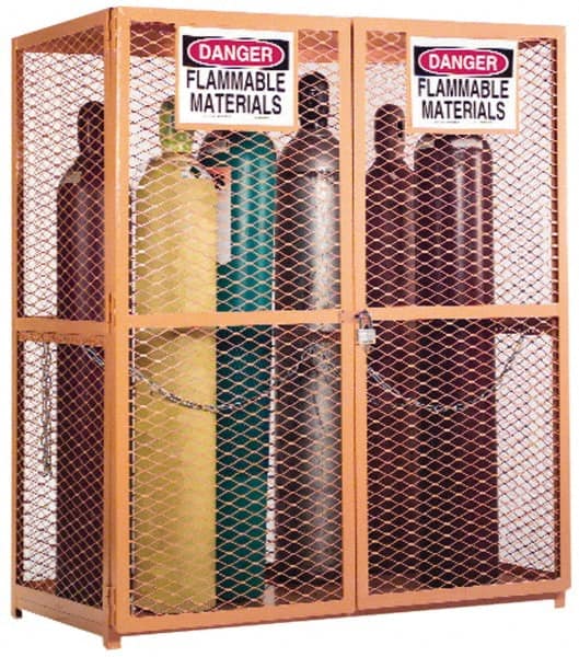 Gas Cylinder Steel Storage Cabinet: 60