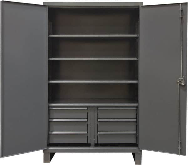 Locking Steel Storage Cabinet: 48