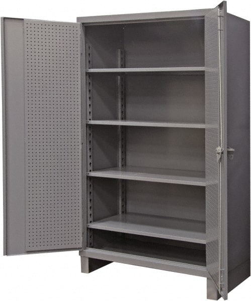 Pegboard Steel Storage Cabinet: 36