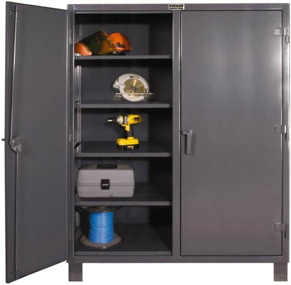 Locking Steel Storage Cabinet: 72