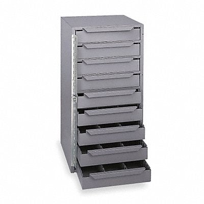 Storage Cabinet 12-5/8 in W 9 drawers MPN:611-95