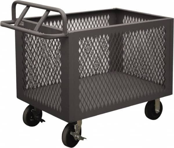 Steel Basket Truck: 2,000 lb Capacity MPN:4STE-EX-2448-95