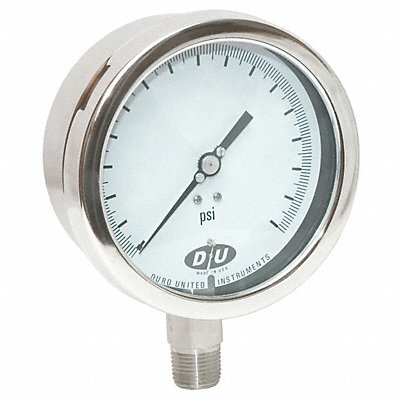 D7959 Pressure Gauge 0 to 30 psi 4-1/2In 1/2In MPN:4207-0333-CERT