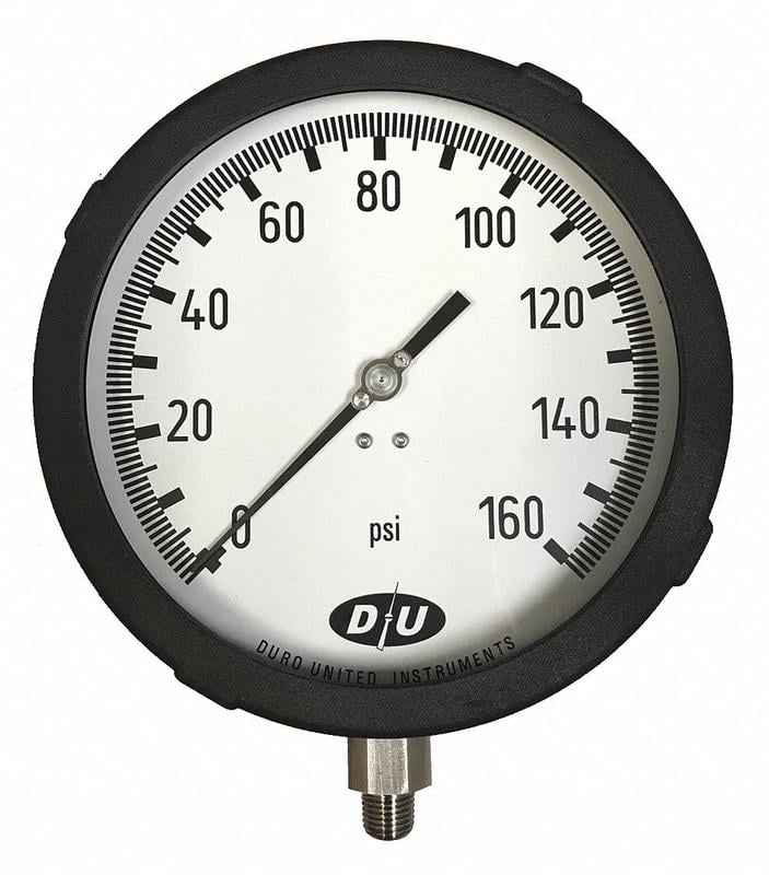 K4537 Pressure Gauge 6 Dial Size MPN:6.2020413E7