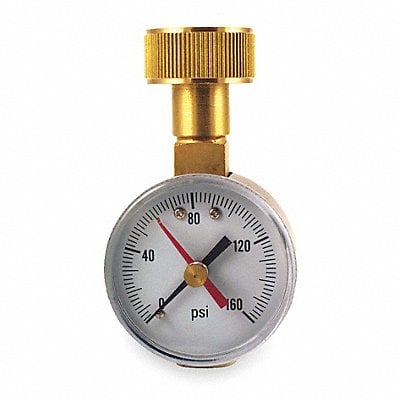 Pressure Gauge Max Reading 2 In MPN:18C829