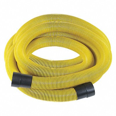 Vacuum Hose 1-1/2 Dia 25 ft L Yellow MPN:14291