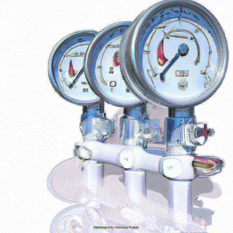 U-Tube Manometer Range 4-0-4 MPN:1223-8-D