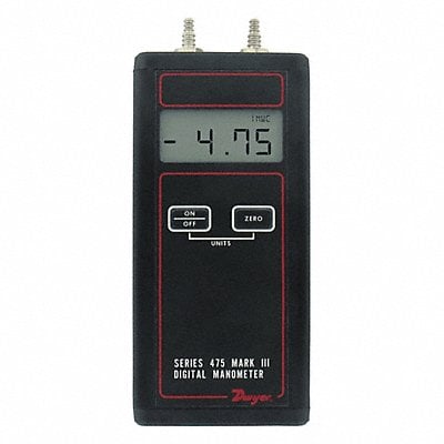 Handheld Digital Manometer 0 to 30 psi MPN:475-6-FM