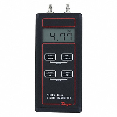 K4722 Digital Manometer 0 in wc to 1 in wc MPN:477AV-000