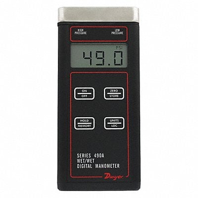 Digital Hydronic Manometer 30 psi MPN:490A-2