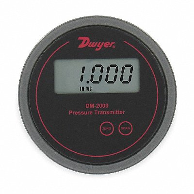 Diff Transmitter Digital 0 to 0.25 in wc MPN:DM-2002-LCD