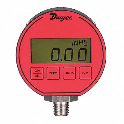 Digital Pressure Gauge Range 0-30 Psi W MPN:DPG-103