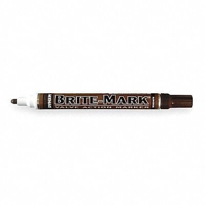 D6091 Paint Marker Permanent Brown MPN:84010