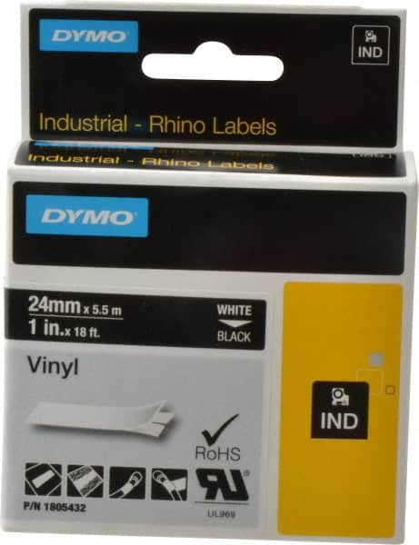 Label Maker Label: Black, Vinyl, 216