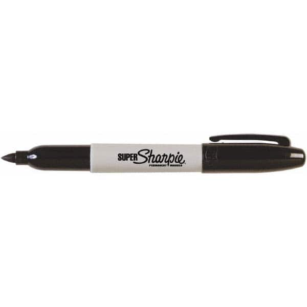 Permanent Marker: Black, Alcohol-Based, Fine Point MPN:33001