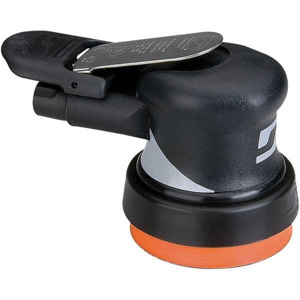 Air Orbital Sander: Round, 3-1/2