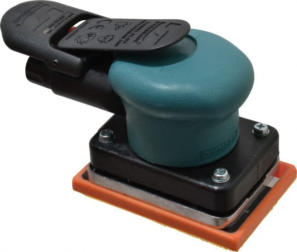 Air Orbital Sander: Rectangular, 3 x 4-1/4