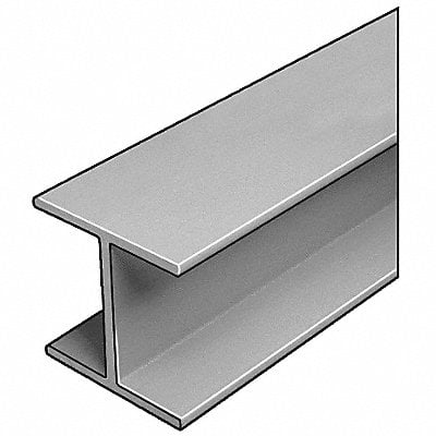 W-Beam ISOFR Gray 4x4 In 1/4 In Th 20 Ft MPN:871090