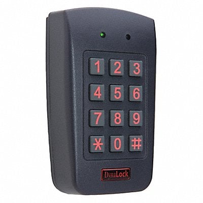 Access Keypad Plastic Blue 4in. Hx3in. W MPN:7400