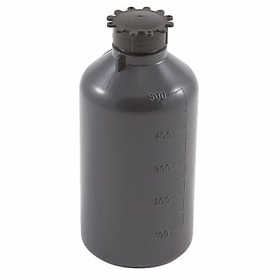 Bottle 500mL Plastic Narrow PK25 MPN:201295-0500