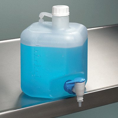 Carboy PP 5L w/Spigot MPN:3WDU6