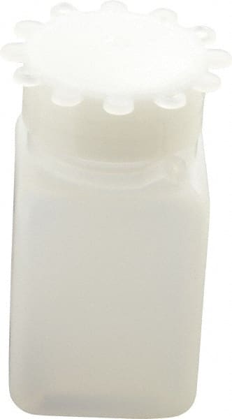 Less than 100 mL Polyethylene Wide-Mouth Bottle: 1.5