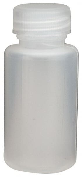 Less than 100 mL Polyethylene Narrow-Mouth Bottle: 1.3